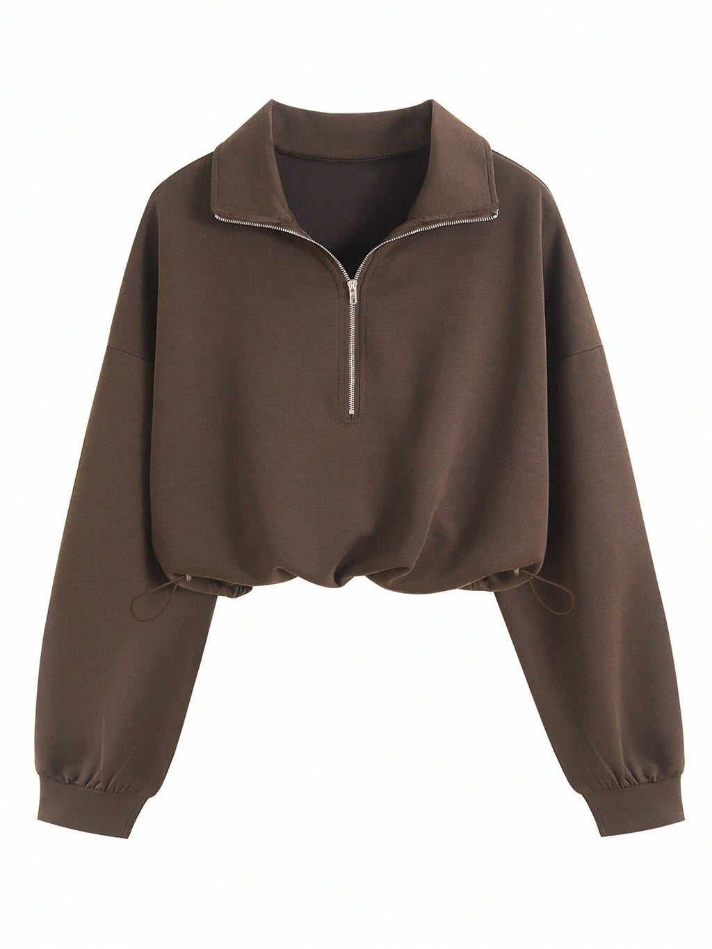 Women's Half-Zip Fleece Sweatshirt