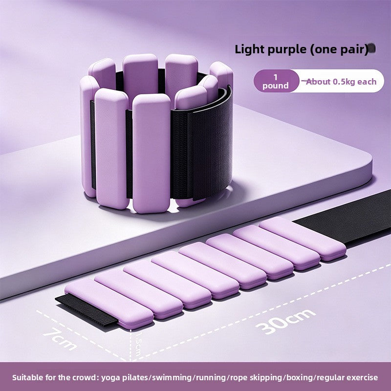 Adjustable Weighted Wrist and Ankle Straps for Fitness
