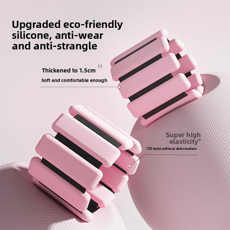 Adjustable Weighted Wrist and Ankle Straps for Fitness