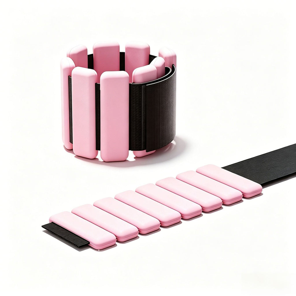 Adjustable Weighted Wrist and Ankle Straps for Fitness