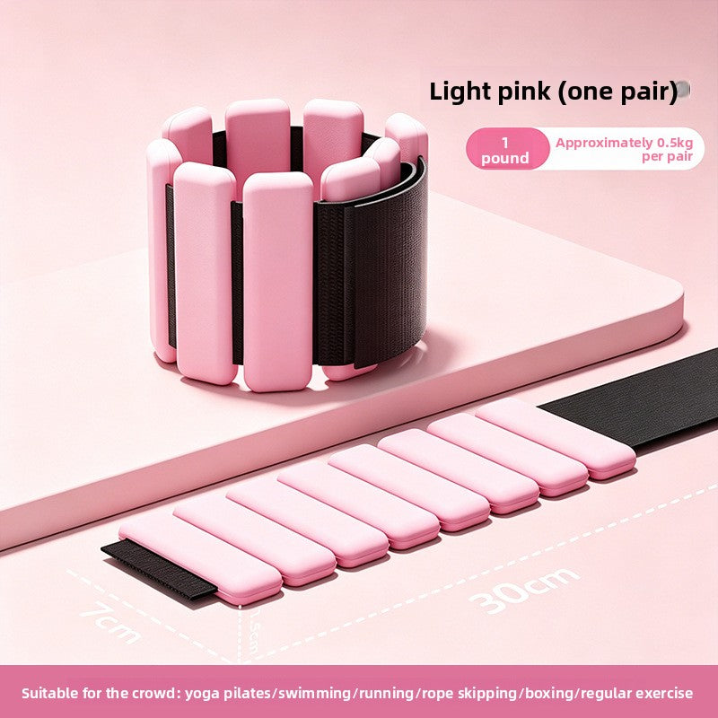 Adjustable Weighted Wrist and Ankle Straps for Fitness